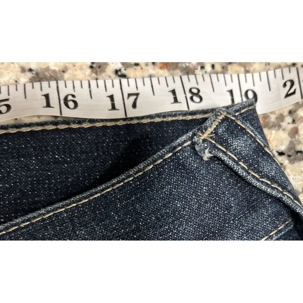 True Religion Billy Jeans Made in USA Triple Stitch Flap Pocket Distressed 38x34